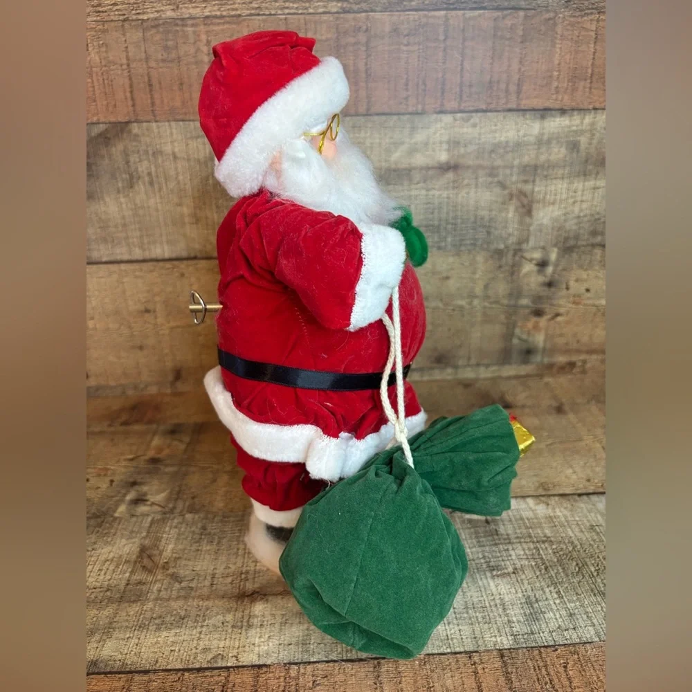 Animated Santa & Mrs. Claus Christmas Music Dolls The San Francisco Music Box